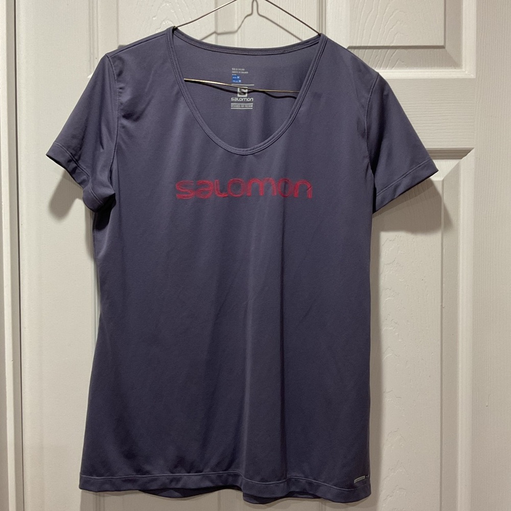 Salomon designed for freedom short sleeve top “advanced skin active dry”